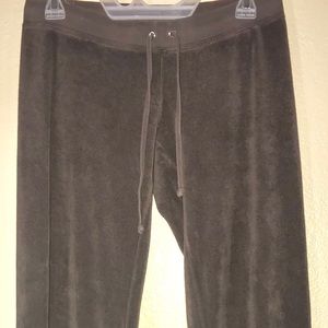 Juicy Couture Brown terry Cloth pants